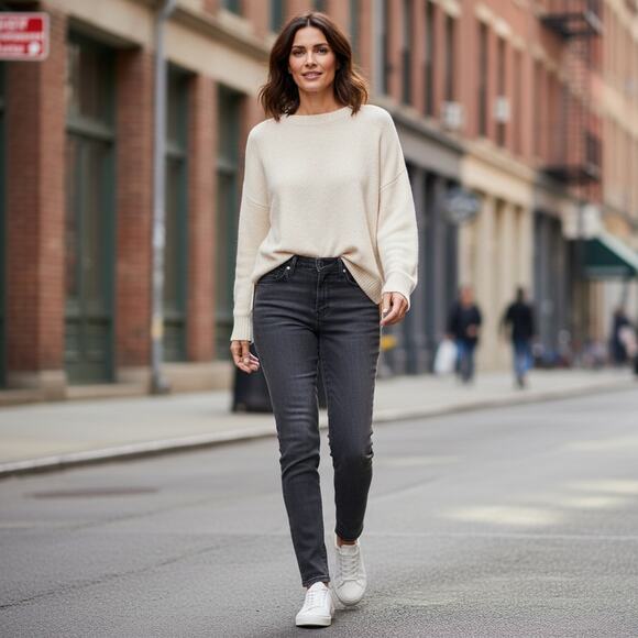 Rag & Bone Fit 2 Slim Jeans Men’s 30 Black Denim Button Fly Excellent Condition - Picture 1 of 10